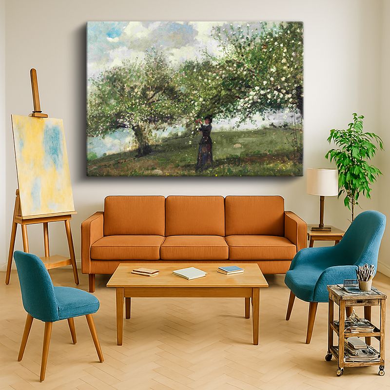 Ressam Kanvas Tablo 1074